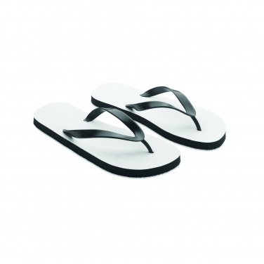 Logo trade promotional items image of: Sublimation beach slippers