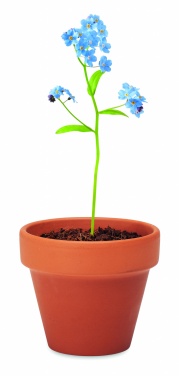 Logotrade promotional giveaway picture of: Terracotta pot 'forget me not'