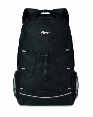 Logo trade promotional merchandise image of: 600D RPET backpack