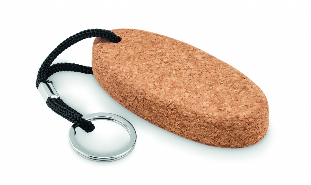 Logotrade promotional item image of: Floating cork key ring Lohja