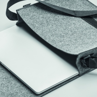 Logotrade corporate gift image of: RPET felt laptop bag