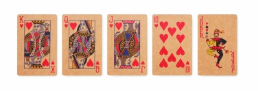 Logo trade promotional merchandise photo of: Recycled paper playing cards