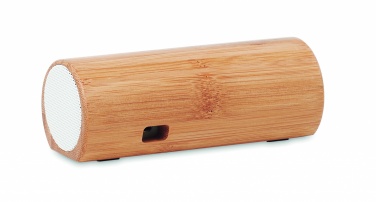 Logotrade promotional gift picture of: Wireless bamboo speaker 2x5W