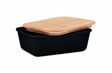 Logo trade business gift photo of: Lunch box with bamboo lid