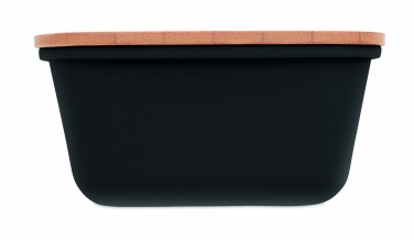 Logo trade business gift photo of: Lunch box with bamboo lid