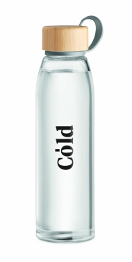 Logo trade advertising products picture of: Glass bottle 500 ml