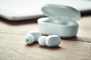 Logotrade promotional product image of: Recycled ABS TWS earbuds