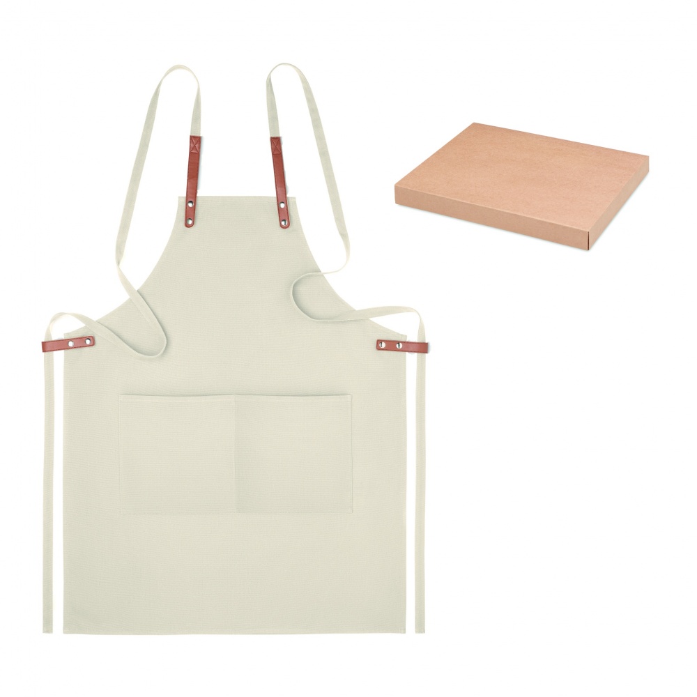Logo trade advertising product photo of: Organic cotton apron 340 gr/m²