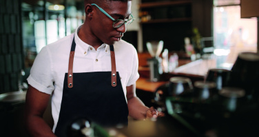 Logotrade advertising product image of: Organic cotton apron 340 gr/m²