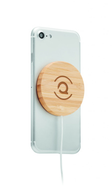 Logo trade promotional giveaways image of: Magnetic Wireless charger 10W