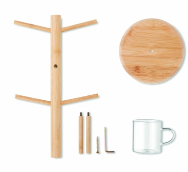Logotrade promotional product picture of: Bamboo cup set holder