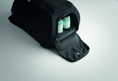 Logo trade promotional gifts image of: 600D RPET sports rucksack