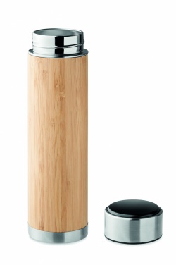 Logotrade promotional giveaway image of: Double wall flask 480 ml PANAY