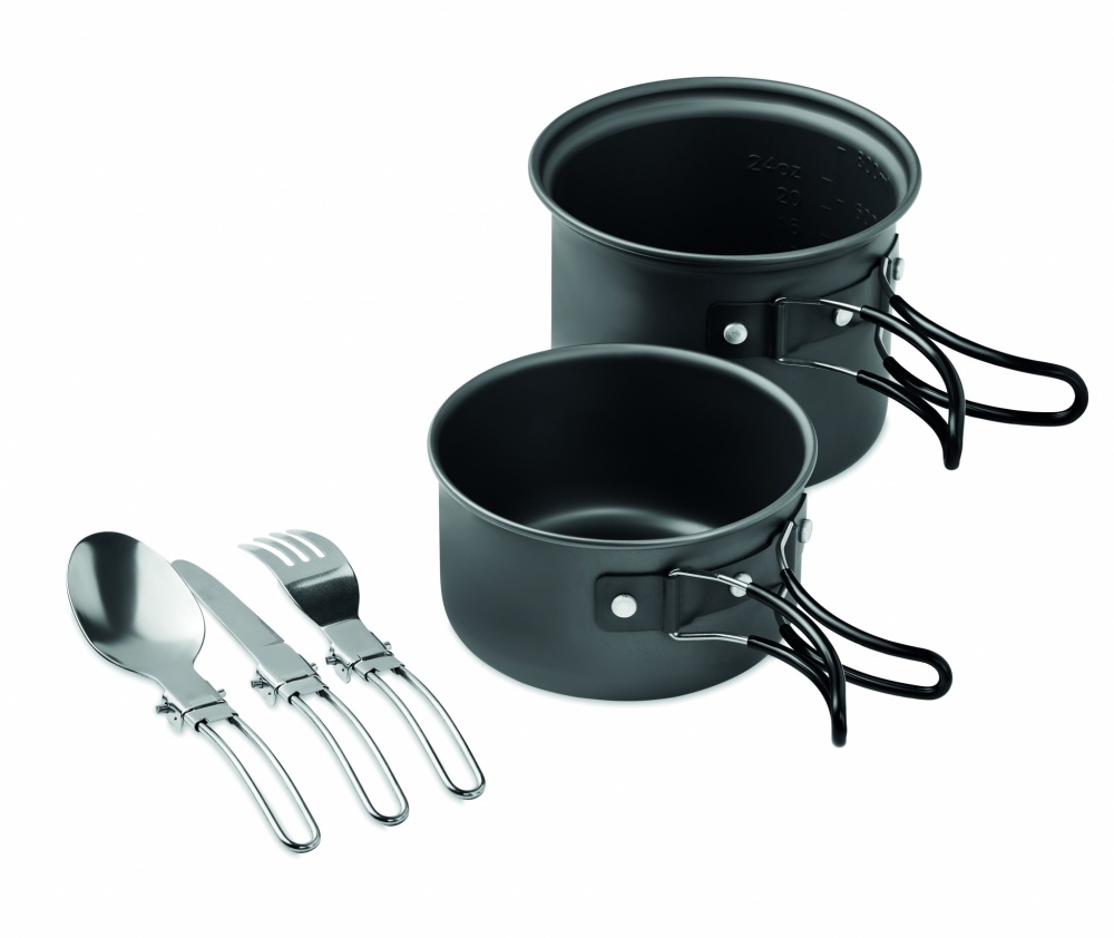 Logotrade business gifts photo of: 2 camping pots with cutlery