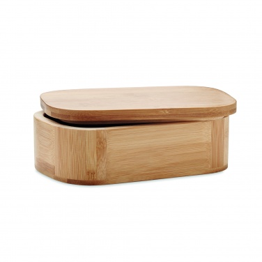 Logo trade advertising product photo of: Bamboo lunch box 650ml LADEN