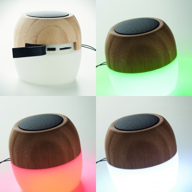 Logotrade promotional items photo of: 5.0 wireless bamboo speaker
