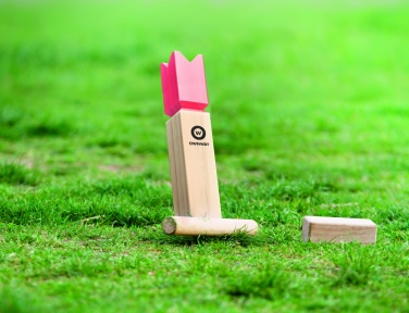 Logotrade promotional gift image of: Pinewood outdoor throwing game