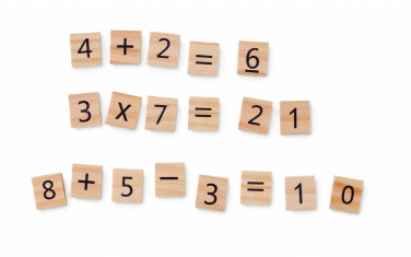 Logotrade promotional gifts photo of: Wood educational counting game