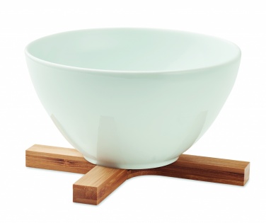 Logotrade promotional items photo of: Bamboo foldable pot stand