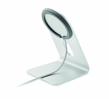 Logo trade corporate gifts image of: Portable magnetic charger 15W