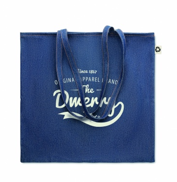 Logo trade promotional gifts picture of: Recycled denim shopping bag