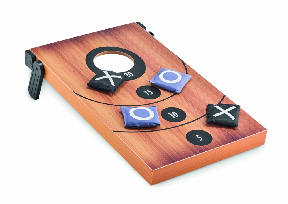 Logo trade business gift photo of: Double sided MDF game set
