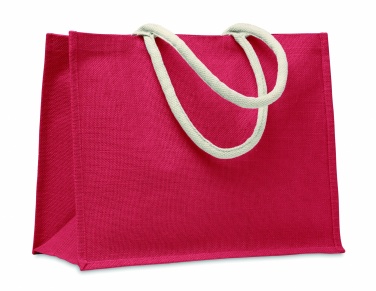 Logotrade promotional products photo of: Jute bag with cotton handle
