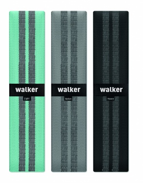 Logotrade corporate gift picture of: Set of 3 fitness bands in pouch