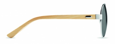 Logo trade business gift photo of: Bamboo sunglasses in pouch TARTU