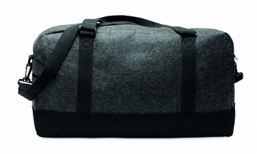 Logo trade promotional giveaway photo of: RPET felt weekend bag
