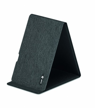 Logo trade promotional items image of: RPET wireless charger 15W