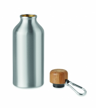 Logo trade advertising products picture of: Aluminium bottle 400 ml