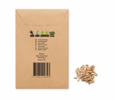 Logotrade advertising product image of: Flowers mix seeds in envelope