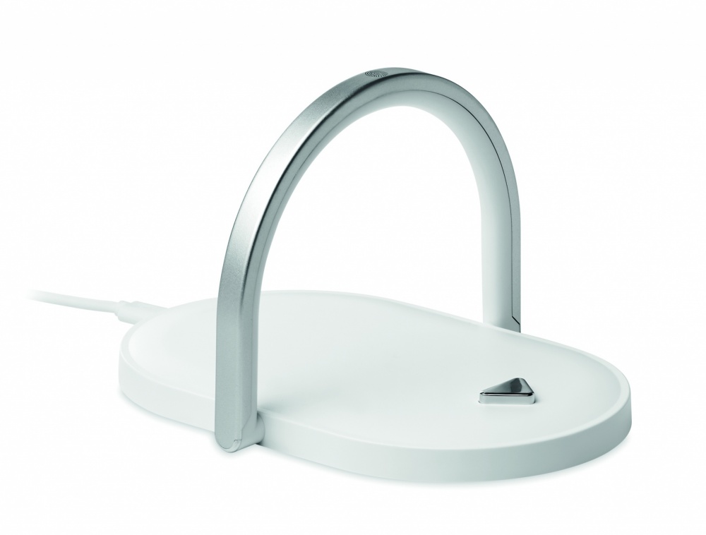 Logotrade promotional product picture of: Light and wireless charger 10W