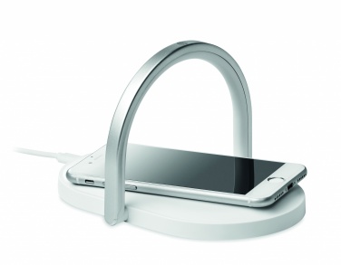 Logo trade advertising products picture of: Light and wireless charger 10W