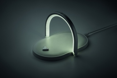 Logo trade corporate gift photo of: Light and wireless charger 10W