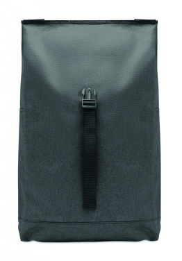 Logo trade business gifts image of: 600D RPET 2 tone backpack