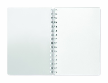 Logo trade business gift photo of: A5 RPET notebook recycled lined