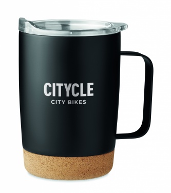 Logo trade promotional merchandise image of: Double wall mug 300ml