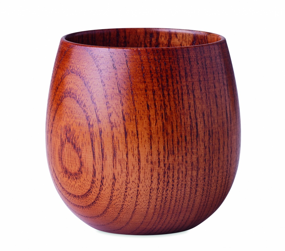 Logotrade advertising product picture of: Oak wooden mug 250 ml