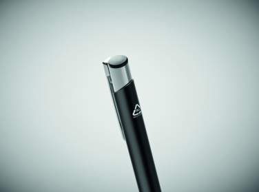 Logo trade promotional giveaway photo of: Recycled aluminium ball pen