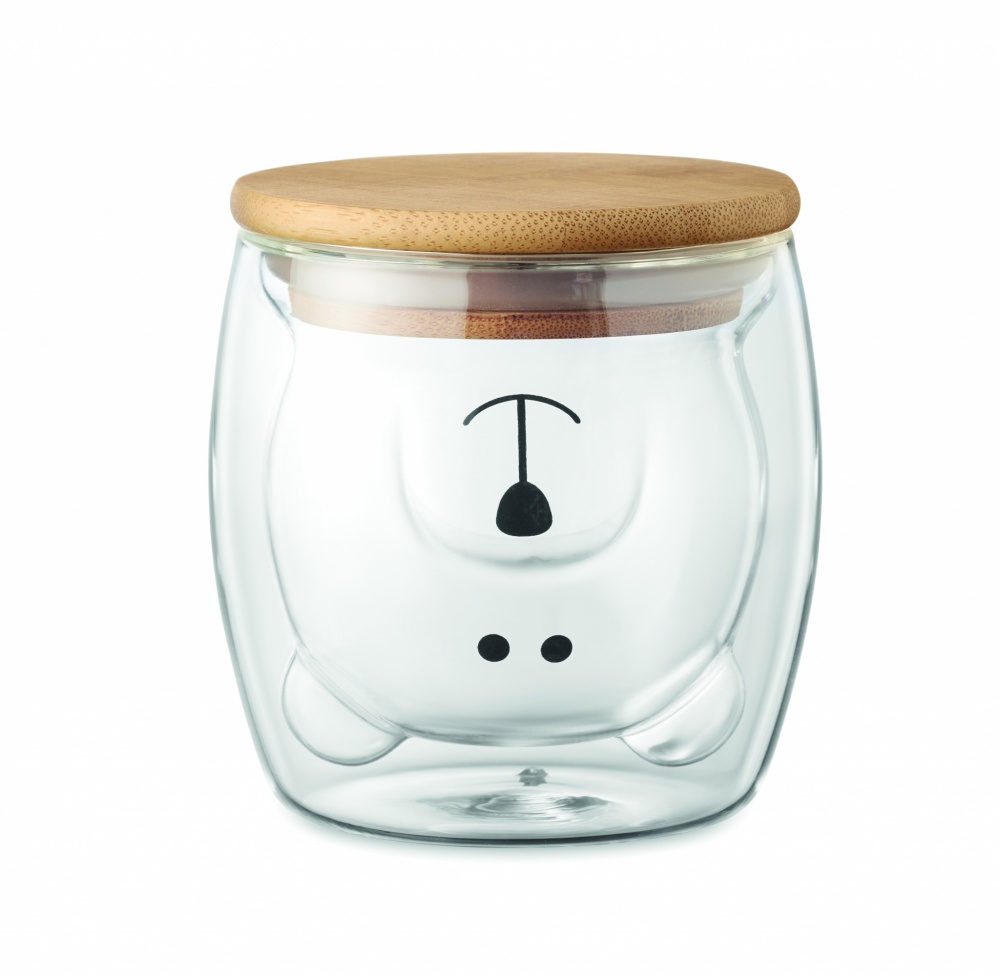 Logotrade promotional product image of: Double wall borosilicate mug