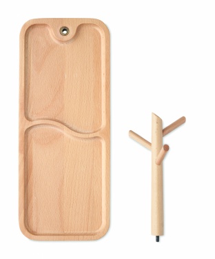 Logo trade promotional items image of: Wooden organizer tray