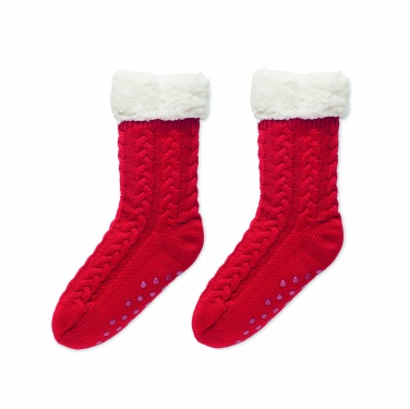 Logo trade promotional items image of: Pair of slipper sock M
