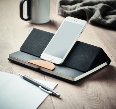 Logo trade business gift photo of: A5 RPET notebook 80 lined