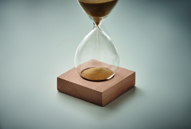 Logo trade advertising products picture of: 5 minute sand hourglass