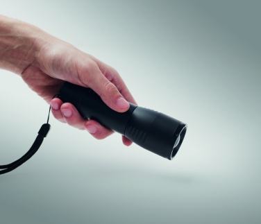 Logo trade promotional items picture of: Small aluminium LED flashlight