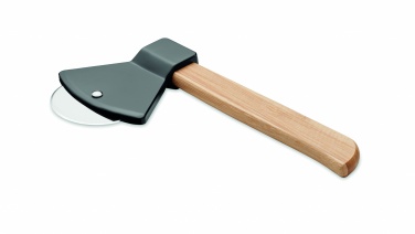Logo trade promotional merchandise picture of: Pizza cutter bamboo handle