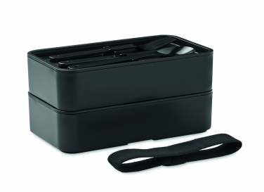 Logo trade promotional item photo of: Lunch box in PP and bamboo lid