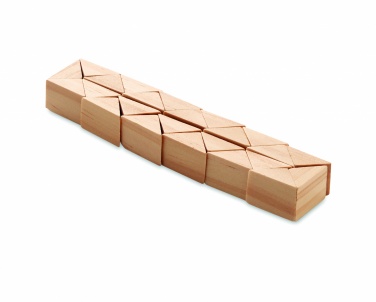 Logo trade promotional item photo of: Wooden puzzle/brain teaser